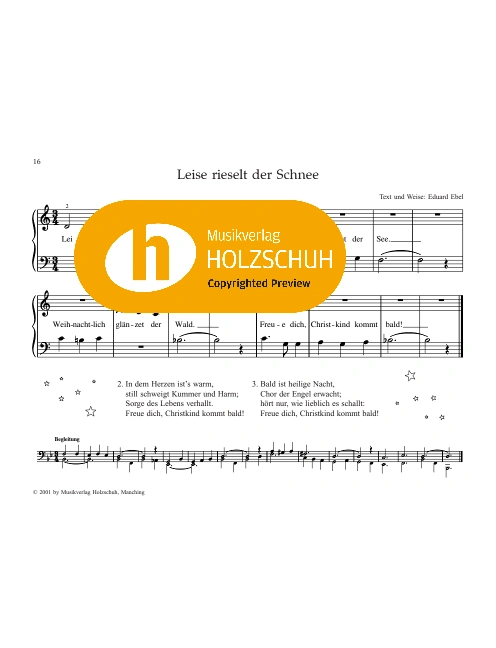 Leise rieselt der Schnee